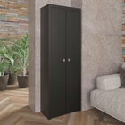 Armário Escritório Com 2 Portas Multimóveis Cr25015 Preto