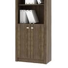 Armário Escritório Com 2 Portas Multimóveis Cr25020 Nogal