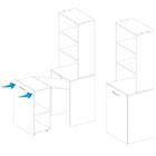 Armario Escrivaninha Multiuso Retratil 5 Nicho Me4171 Tecno M