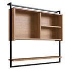 Armario Espelheira 80 Cm Com Toalheiro P1043 Pp Milani Store