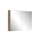 Armário Espelheira Para Banheiro 80x61,5cm Aurora Com 2 Porta