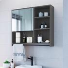 Armario Espelheira Suspenso 80cm 1 Porta P1042 Pp Milani Store