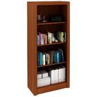 Armario Estante Aberta Para Escritório Me4137 Amendoa Tecno M