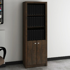 Armário Estante Alto Para Escritório Home Office Me4110 Mdp R