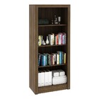 Armário Estante Alto Para Escritório Home Office Me4137 Mdp N