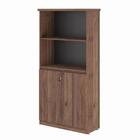 Armario Estante Com Mesa 1.2 Ipanema Noce