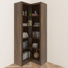 Armário Estante De Canto Alto Para Escritório Home Office Me4