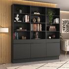 Armário/estante Escritório 3 Portas Multimóveis Mp7001