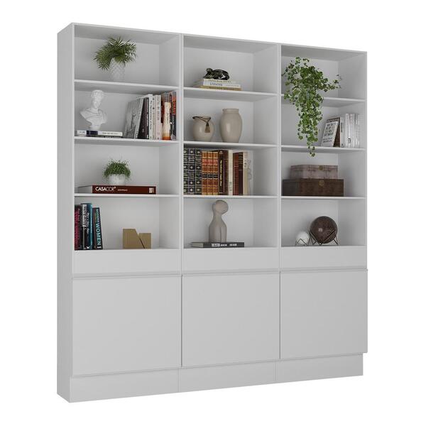 Armário/estante Escritório 3 Portas Multimóveis Mp7001