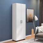 Armário Estante Multiuso Office Livreiro Com 6 Portas 181,5cm