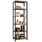 Armário Estante Multiuso Organizador 5 Prateleiras 59cm Rusti