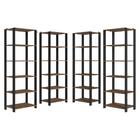 Armário Estante Multiuso Organizador Despensa De Canto 20 Pra