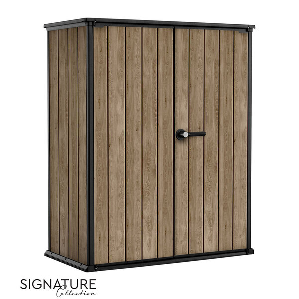 Armário Externo Vertical Signature 1400l – Textura Madeira –