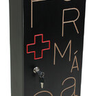 Armário Farmácia De Parede Para Medicamentos Com Fechadura