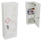 Armário Farmácia Organizador Multiuso Parede Com Fechadura