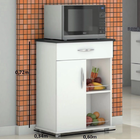 Armário Fruteira 1 Porta 1 Gaveta Com Divisória