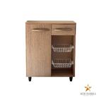 Armário Fruteira De Cozinha Versátil Com 1 Porta E 1 Gaveta