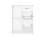 Armário Fruteira De Cozinha Versátil Com 1 Porta E 1 Gaveta