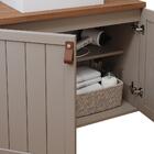 Armário Gabinete Alure 60cm Para Banheiro Com Cuba E Espelho