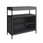 Armário Gabinete De Banheiro 80cm  Estilo Industrial Com 2 Po