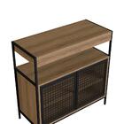 Armário Gabinete De Banheiro 80cm  Estilo Industrial Com 2 Po