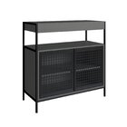 Armário Gabinete De Banheiro 80cm Estilo Industrial Com 2 Por