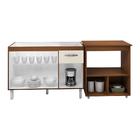 Armário Gabinete Pia De 120 Cm Anitta Com Balcão Multiuso Mic