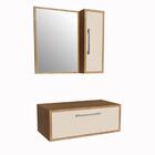 Armario Gabinete Suspenso Espelheira Alice Mel Arenas 80cm Pa