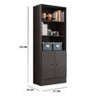 Armário Gamer Gabriel 2 Portas Preto Tana Decor