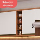 Armário Garrafeiro Para Cozinha Macadâmia Freijó