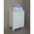 Armário Gavetão Bancada Multiuso Com Rodízios Para Brinquedos