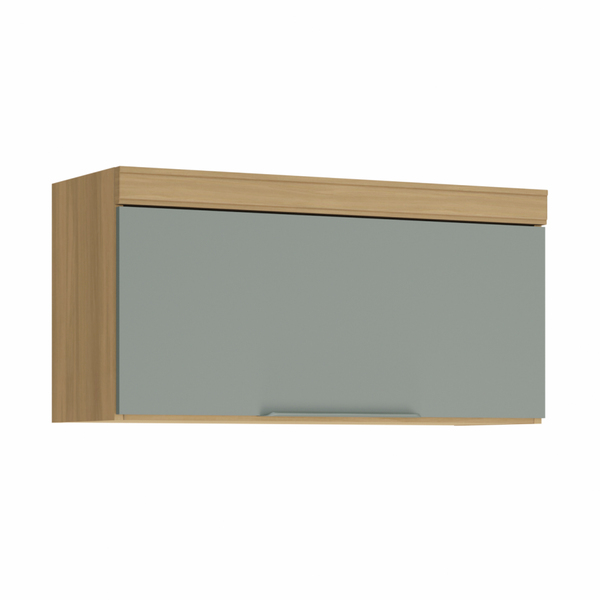 Armario Geladeira 1 Porta Bascula Nesher Marquesa 80Cm 100% Mdf