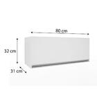 Armário Geladeira Batrol Branco