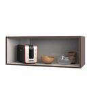 Armário Geladeira Factual Amendoa/amarelo - Fdecor