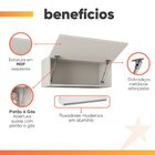 Armário Geladeira Top Class Batrol Branco