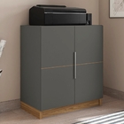 Armário Goty Chumbo Freijó