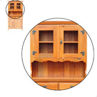 Armário Guarda Comida Madeira Maciça Natural