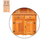 Armário Guarda Comida Madeira Maciça Natural