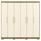 Armário Guarda Roupa Casal Pernambuco 6 Portas - Vlr Móveis