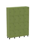 Armário Guarda Volume Locker Roupeiro 16 Portas Aço Grp 504/1