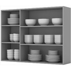 Armário Henn 3 Portas Com Vidro 120cm Belize C501