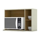 Armário Henn Com Nicho Para Micro-ondas Essência 80cm C557