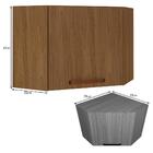 Armário Indekes Aéreo Canto Monza 1 Porta 6172.9