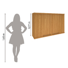 Armário Indekes Munique 2 Portas 120 Cm 6154