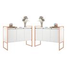 Armario Industrial 3 Portas Balso Conjunto 2 Peças