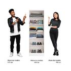 Armário Infantil 2 Portas Branco Carraro