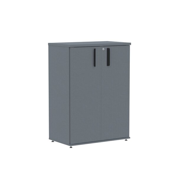 Armário Intermediário 02 Portas Pivotante Aic1100 Grafito