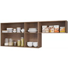 Armário Itatiaia 2 Portas Com Nicho E 1 Porta 70 Cm Acácia