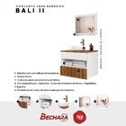 Armário Kit Completo Para Banheiro Bali Com Espelheira E Gabi