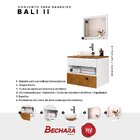 Armário Kit Completo Para Banheiro Bali Com Espelheira E Gabi